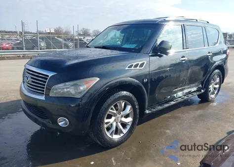 2014 Infiniti Qx80 from USA, damaged, VIN JN8AZ2NEXE9065634